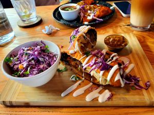 Amazing Chimichanga at Penelope's Vegan Taqueria in Chicago