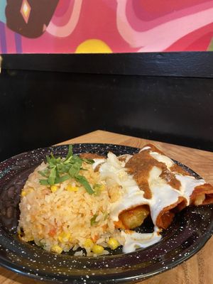   at Penelope's Vegan Taqueria in Chicago