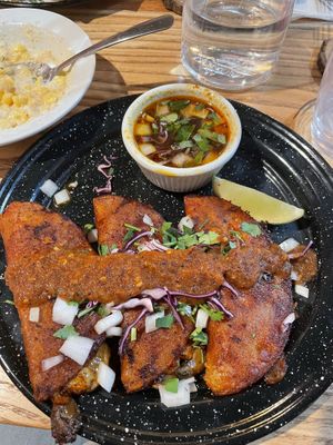   at Penelope's Vegan Taqueria in Chicago