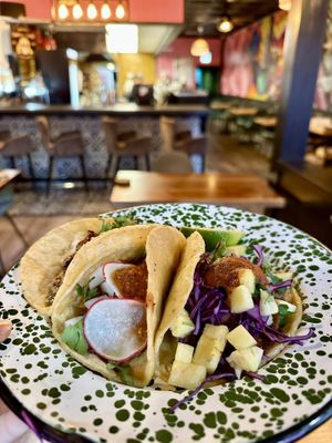   at Penelope's Vegan Taqueria in Chicago