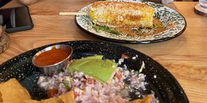   at Penelope's Vegan Taqueria in Chicago