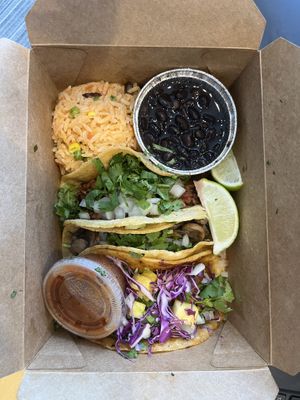   at Penelope's Vegan Taqueria in Chicago