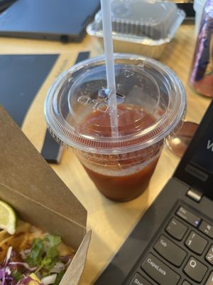   at Penelope's Vegan Taqueria in Chicago