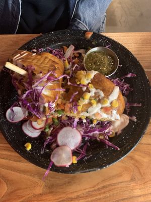 Chimichanga   at Penelope's Vegan Taqueria in Chicago