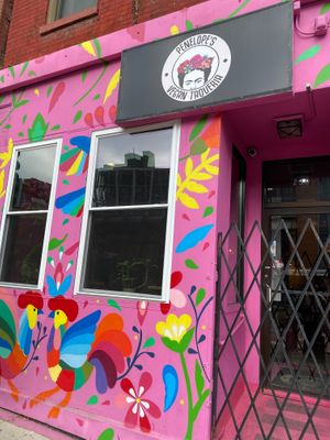 Entry at Penelope's Vegan Taqueria in Chicago