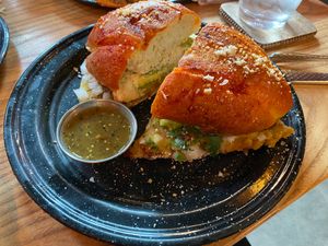 Torta at Penelope's Vegan Taqueria in Chicago