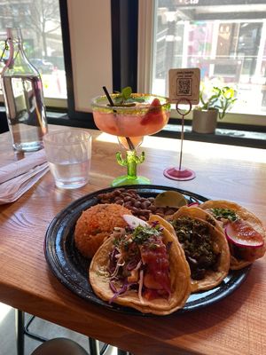 Taco Dinner at Penelope's Vegan Taqueria in Chicago