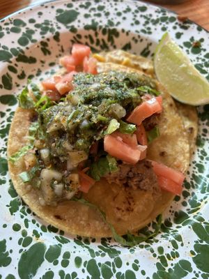   at Penelope's Vegan Taqueria in Chicago