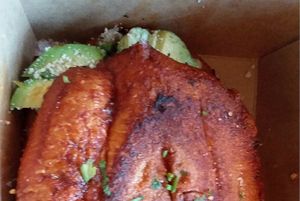 Delectable Pambazo! at Penelope's Vegan Taqueria in Chicago