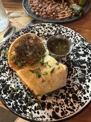 Burrito    at Penelope's Vegan Taqueria in Chicago