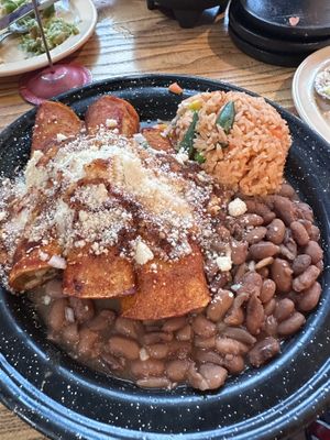 Enchiladas   at Penelope's Vegan Taqueria in Chicago
