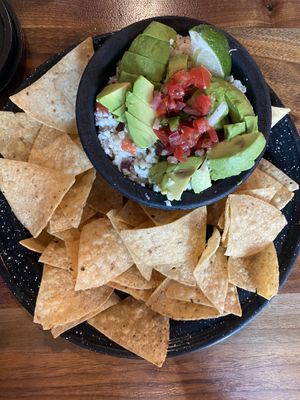 Cauliflower ceviche   at Penelope's Vegan Taqueria in Chicago