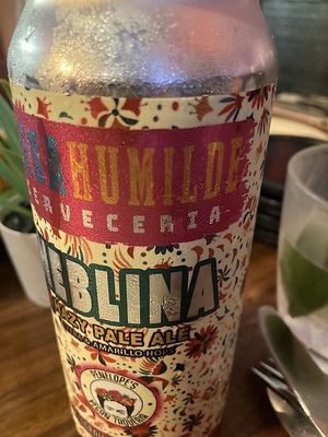 Beer at Penelope's Vegan Taqueria in Chicago