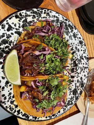   at Penelope's Vegan Taqueria in Chicago