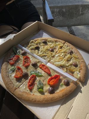   at AHORA Pizza in San Rafael