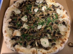 Mushroom truffle  at Amalfi Pizzeria in Clayfield