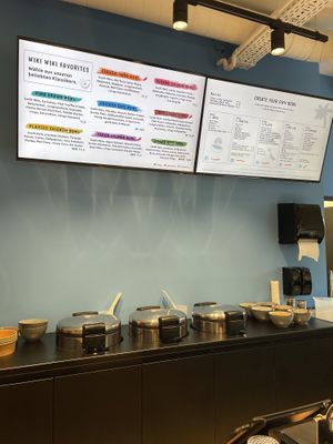 menu  at Wiki Wiki Poke in Graz