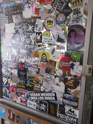 Anarchy in Munich at Royal Kebabhaus in Munich