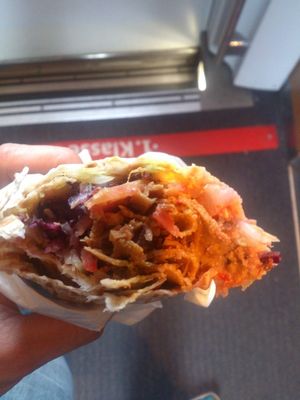 the yummy, ultratasty product. at Royal Kebabhaus in Munich