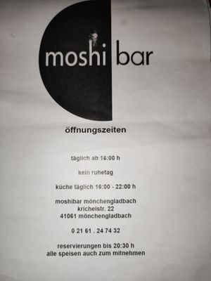  at Moshi Bar in Moenchengladbach