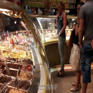 It is hard to choose with over 150 flavors!! at Gelateria Della Palma in Rome