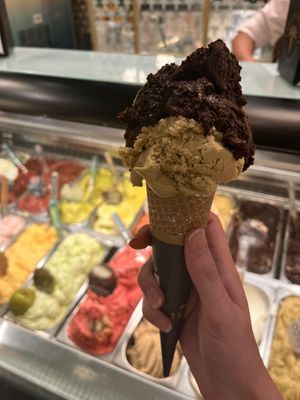   at Gelateria Della Palma in Rome
