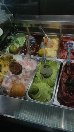   at Gelateria Della Palma in Rome
