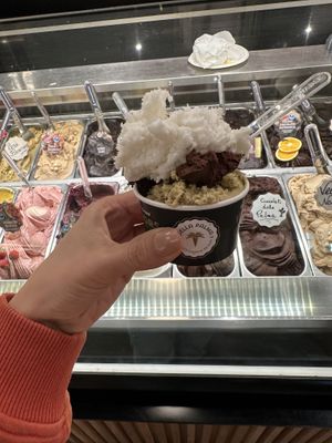   at Gelateria Della Palma in Rome