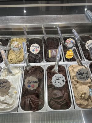   at Gelateria Della Palma in Rome