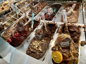 more ice cream at Gelateria Della Palma in Rome