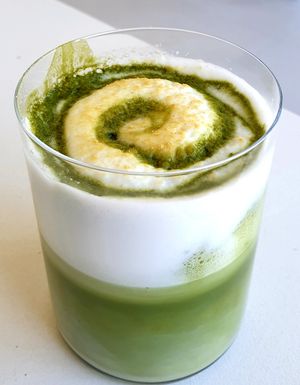matcha at Yun Teehaus in Seoul