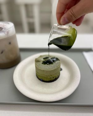 Forrest cake   at Yun Teehaus in Seoul