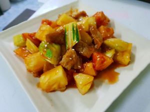   at Reunion Cafe in Vientiane