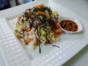   at Reunion Cafe in Vientiane