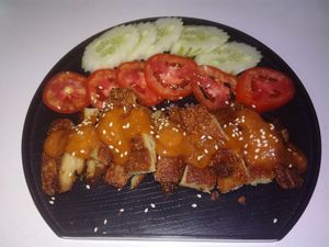   at Reunion Cafe in Vientiane