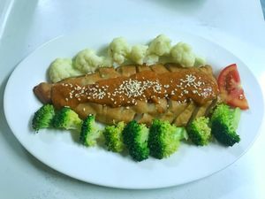   at Reunion Cafe in Vientiane