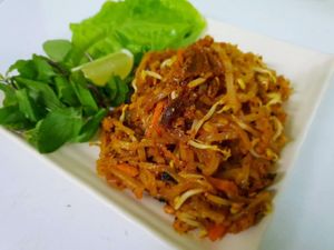   at Reunion Cafe in Vientiane