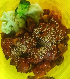   at Reunion Cafe in Vientiane