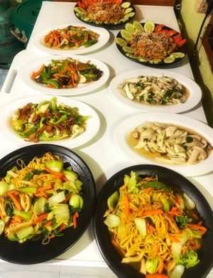   at Reunion Cafe in Vientiane