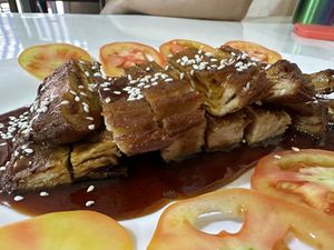   at Reunion Cafe in Vientiane