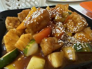   at Reunion Cafe in Vientiane