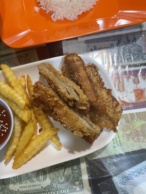   at Reunion Cafe in Vientiane