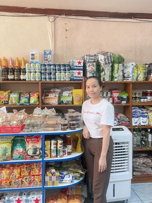   at Reunion Cafe in Vientiane