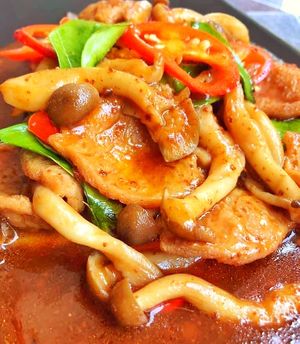 ເມນູພິເສດ  at Reunion Cafe in Vientiane