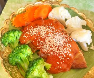   at Reunion Cafe in Vientiane