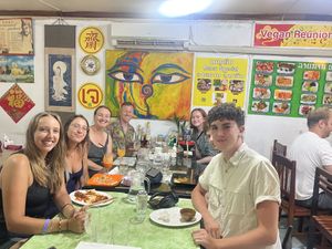   at Reunion Cafe in Vientiane