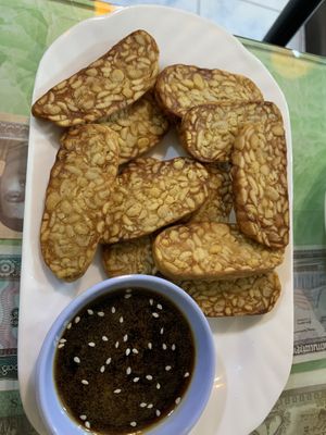 Tempeh  at Reunion Cafe in Vientiane