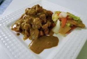   at Reunion Cafe in Vientiane