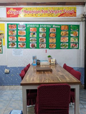  at Reunion Cafe in Vientiane