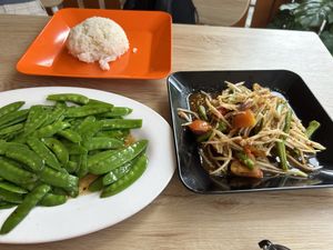   at Reunion Cafe in Vientiane